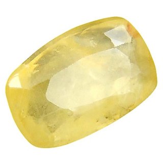 8.25 Ratti Yellow Sapphire Gemstone Natural Lab Certified Pukhraj Stone For Astrological Purpose 8.25 Ratti Yellow Sapphire Gemstone Natural Lab Certified Pukhraj Stone For Astrological Purpose