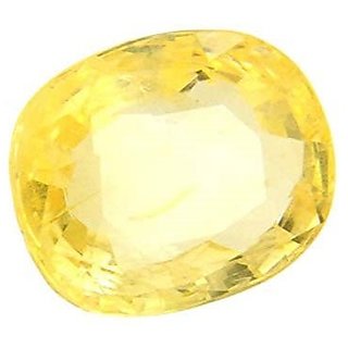 8.25 Ratti Yellow Sapphire Gemstone Natural Lab Certified Pukhraj Stone For Astrological Purpose 8.25 Ratti Yellow Sapphire Gemstone Natural Lab Certified Pukhraj Stone For Astrological Purpose