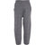 Cliths Dark Grey Cotton White Star Fish Printed Track Pants For Girls Kids