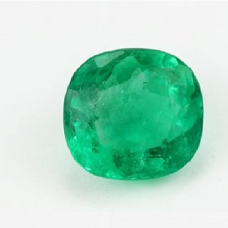                       Ceylonmine 6.24 Carat Panna Gemstone For Unisex Igi Emerald Good Quality Stone For Unisex                                              