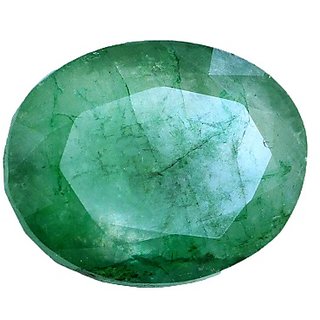                       Ceylonmine- 9.25 Ratti Emerald Stone Igi Green Panna Stone For Astrological Purpose Precious & Original Loose Green Panna Gemstone For Unisex                                              