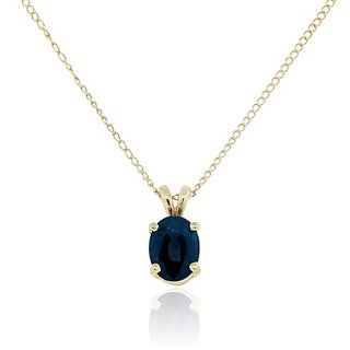                       CEYLONMINE Natural Blue Sapphire 7.25 Carat Stone Gold plated(panchdhatu) Pendant For Women  Girls                                              