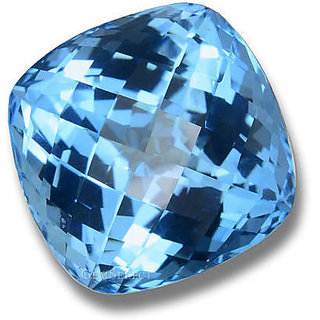                       Ceylonmine 6.25 ratti blue topaz gemstone original  natural Blue Topaz stone for unisex                                              
