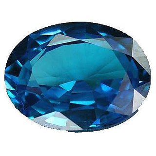                       Stone Topaz 5.25 Ratti Unheated Blue Topaz Semi-precious Gemstone                                              