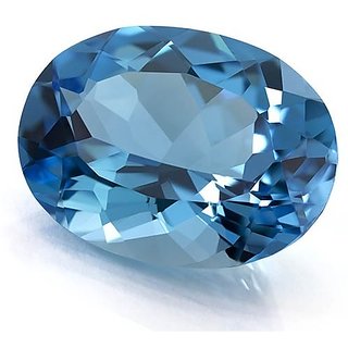                       Ceylonmine Semi-precious Gemstone Blue Topaz Natural Certified 8.25 Ratti                                              