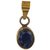 CEYLONMINE 8.5 carat stone blue sapphire gold plated designer pendant Precious  A1quality stone neelam pendant For women  girls