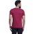 Odoky Maroon Printed Cottonl T-Shirt For Men NR