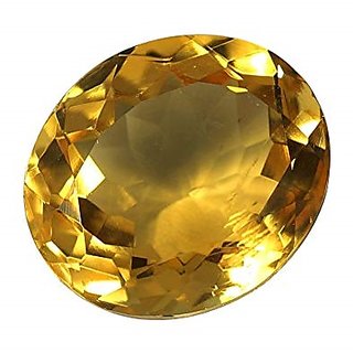                       CEYLONMINE 8.25 ratti natural topaz gemstone unheated & untreated stone yellow topaz semi precious gemstone for astrological purpose                                              