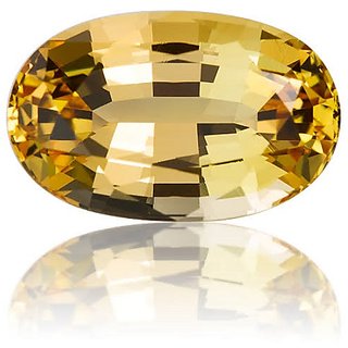                       CEYLONMINE yellow topaz 7.25 ratti original & unheated gemstone topaz for astrological purpose                                              