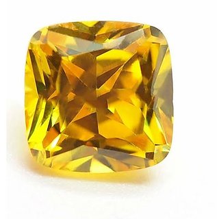                       CEYLONMINE semi precious Topaz stone 6.25 ratti natural & original gemstone yellow topaz for unisex                                              