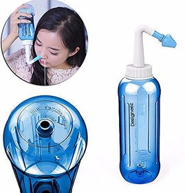 WowObjects 1Pc 500Ml Adults Children Nose Wash System Clean Sinus Nasal Pressure Neti Pot