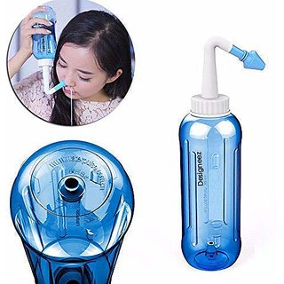 WowObjects 1Pc 500Ml Adults Children Nose Wash System Clean Sinus Nasal Pressure Neti Pot