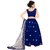 Femisha Creation Royal Blue Color Simple Embroidered Kids Girls Party Wear Lehenga CholiSuitable To 8-13 Years Girls .