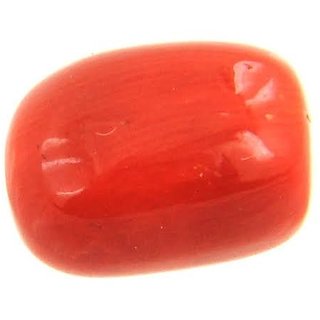                       original stone moonga 8.25 ratti unheated Red coral precious munga gemstone for unisex by Ceylonmine                                              