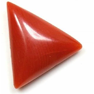 Natural Red Coral Stone 8.25 Ratti Munga Gemstone R Natural Red Coral Stone 8.25 Ratti Munga Gemstone R