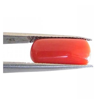                       Moonga Stone 100 Unheated Munga Gemstone Red Coral Stone Precious                                              