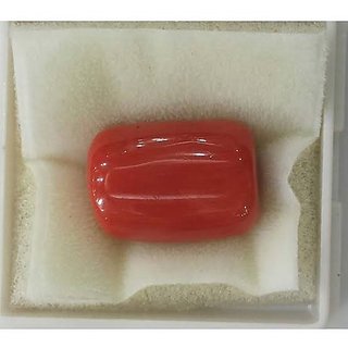                       Ceylonmine 10.25 ratti Red coral stone original & precious stone Red coral for astrological purpose                                              