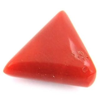                       CEYLONMINE precious munga gemstone Red coral natural & certified 11.25 ratti for women & men                                              