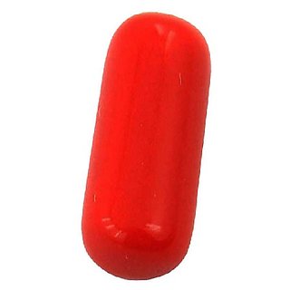                       Ceylonmine 9.25  ratti Red coral munga gemstone original & natural Red coral stone for unisex                                              