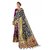 XAYA Clothings Women's Banarasi Silk Purple and Blue Colored Saree with Blouse Piece (PRS071-5)