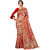 XAYA Clothings Women's Banarasi Silk Scarlet Red Colored Saree with Blouse Piece (PRS078-6)