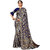 XAYA Clothings Women's Banarasi Silk Royal Blue Colored Saree with Blouse Piece (PRS079-3)