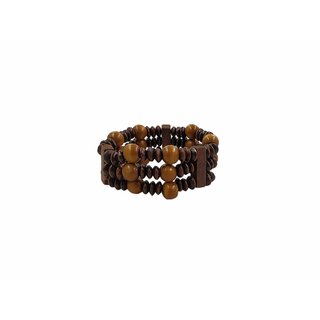 Tribal Inspired Wooden & Beaded Trendy Bracelet UBFJBR314