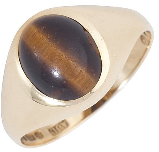 Natural Tiger Eye Men's Gemstone Ring, Brown Stone 925 Silver Vintage  Statement Ring, Occult Man Engagement Jewelry, Inspiration Cool Gift - Etsy  | Rings for men, Mens gemstone rings, Gemstone rings