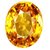 Parushi Gems 4 Ratti Natural Citrine Oval Cut Faceted Gemstone Sunhela Original Certified November Birthstone for Unisex