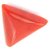 Parushi Gems 17 Ratti Created Munga Triangle Shaped Faceted Gemstone Red Coral Original Certified Gemstone For Unisex