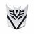 Dy Transformers Decepticon Medium Badges Emblem Sticker Graphics Decal