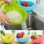 Multicolor Plastic Vegetable Fruits Pulses Washing Bowl and Strainer (Big)