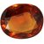Parushi Gems 3.75 Ratti Natural Gomed Oval Cut Faceted Gemstone Hessonite Garnet Original Certified January Birthstone For Unisex