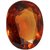 Parushi Gems 11.5 Ratti Natural Gomed Oval Cut Faceted Gemstone Hessonite Garnet Original Certified January Birthstone For Unisex