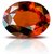 Parushi Gems 15.5 Ratti Natural Gomed Oval Cut Faceted Gemstone Hessonite Garnet Original Certified January Birthstone For Unisex