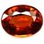 Parushi Gems 2.75 Ratti Natural Gomed Oval Cut Faceted Gemstone Hessonite Garnet Original Certified January Birthstone For Unisex