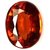 Parushi Gems 3.5 Ratti Natural Gomed Oval Cut Faceted Gemstone Hessonite Garnet Original Certified January Birthstone For Unisex