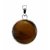Ceylonmine-Original Tiger's Eye Silver Pendant For Women & Men Lab Certified 6.5 Carat Gemstone Pendant For Astrological Purpose