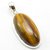 Ceylonmine-Original Tiger's Eye Sterling Silver Pendant For Women & Men Lab Certified 6.5 Carat Gemstone Pendant For Astrological Purpose