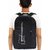 Leerooy Canvas 25 Ltr Black School Bag For Mens Womens