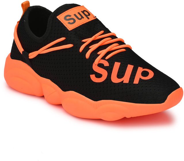 mens mesh lace up sports shoes