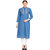 Rocca Women's Embroidered Straight Fit Denim Kurta