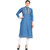 Rocca Women's Embroidered Straight Fit Denim Kurta
