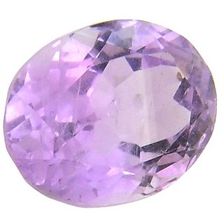                       CEYLONMINE 8.25 ratti Purple Amethyst gemstone original & natural Purple Amethyst stone for unisex                                              