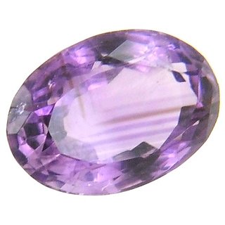                       CEYLONMINE 8.25 ratti Purple Amethyst gemstone natural & lab certified Amethyst stone for astrological purpose                                              
