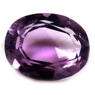                       CEYLONMINE Jamuniya Amethyst stone unheated & untreated Amethyst gemstone 10.00 ratti for unisex                                              