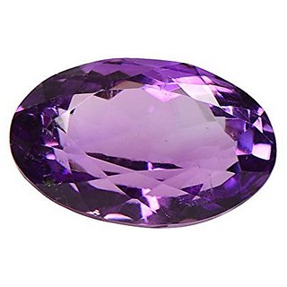                       CEYLONMINE 10.00 ratti Jamuniya Amethyst gemstone natural & lab certified Amethyst stone for astrological purpose                                              