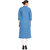 Rocca Women Embroidered Straight Fit Denim Kurti  (Light Blue)
