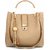 Mammon Women's PU Leather Handbag Combo (3L-bib-Cream)