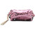 NFI essentials Sequin Cosmetics Pouch  Vanity Jewellery Pouch  Stationery Pencil Case  Makeup Bag (Y76 Light Pink)